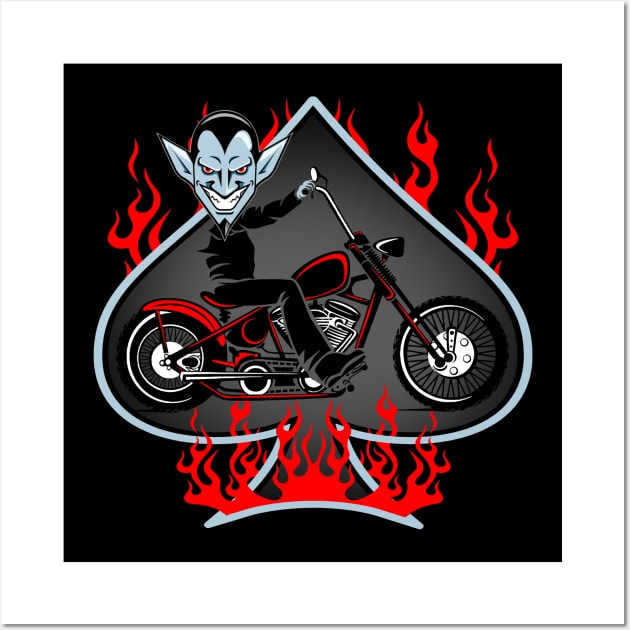 CHOPPER 4 (Drac) Wall Art by GardenOfNightmares